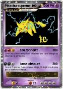 Pikachu supreme 100 Pikachu supreme