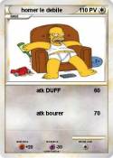 homer le debile