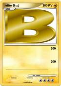 lettre B