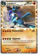 Lucario X Lucario X