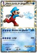 Mario boule de