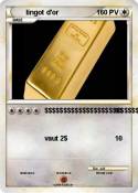 lingot d'or