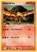 dragon de feu