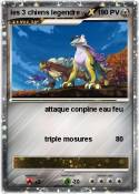 les 3 chiens legendre les 3 chiens