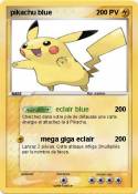 pikachu blue