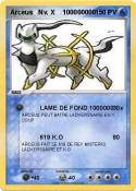 Arceus Nv. X