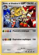 Sonic et Shadow lv SUP Sonic et Shadow