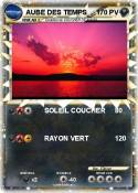 AUBE DES TEMPS