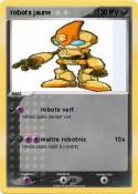 robots jaune 