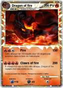 Dragon of fire