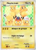 Pikachu team