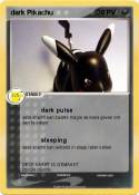 dark Pikachu