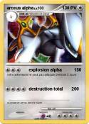 arceus alpha