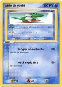carte de yoshi