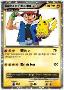 Sacha et Pikachu Sacha et