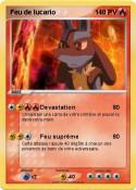 Feu de lucario