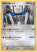 sideswipe lv X 