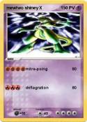 mewtwo shiney X