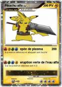 Pikachu alfa