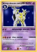 arceus obscure