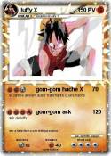 luffy X