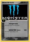 MONSTER BLEU