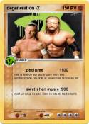 degeneration -X