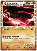 sonic garou