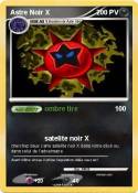 Astre Noir X Astre Noir X