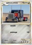 optimus primes