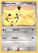 Pikachu family