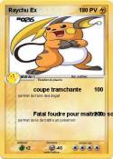 Raychu Ex
