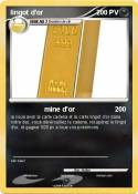lingot d'or