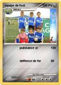 equipe de foot