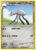 Araignée patte