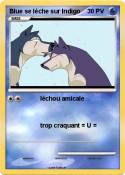 Blue se léche