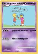 Bart Simpon et Milhouse en colère Bart Simpon et