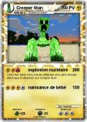 Creeper titan