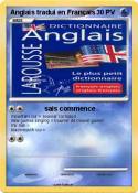 Anglais tradui