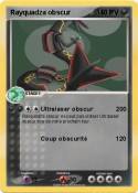 Rayquadza obscur Rayquadza