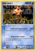 john cena X