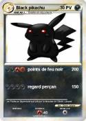 Black pikachu