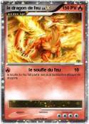 le dragon de feu le dragon de