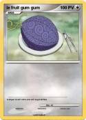 le fruit gum
