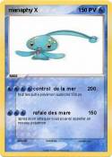 manaphy X