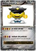 smiley policier