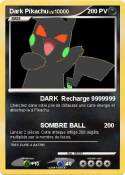 Dark Pikachu Dark Pikachu