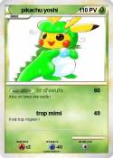pikachu yoshi