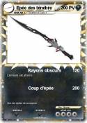 Epée des