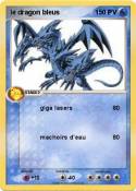 le dragon bleus